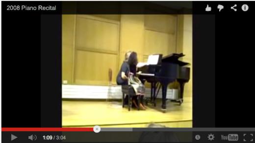 First Piano Recital