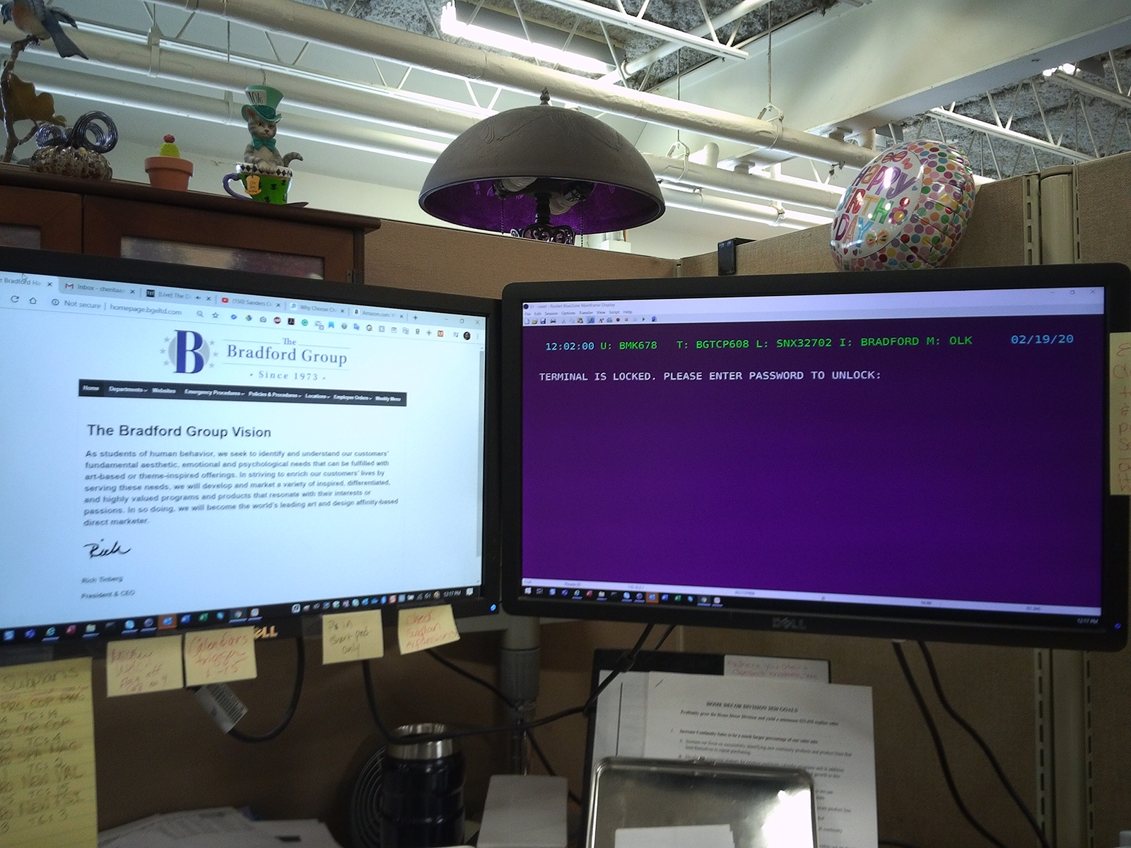 work monitors